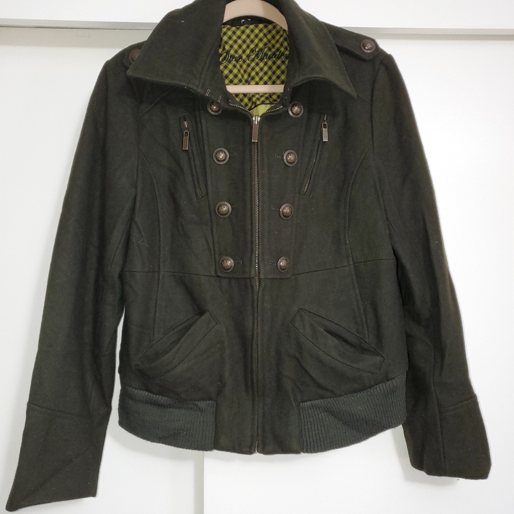 Steve madden military inspired jacket